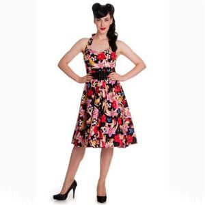 Hell Bunny Hawaii 50's Rockabilly Dress